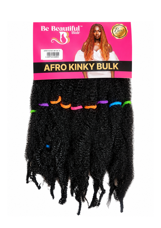 Be Beutiful Afro Kinky Bulk